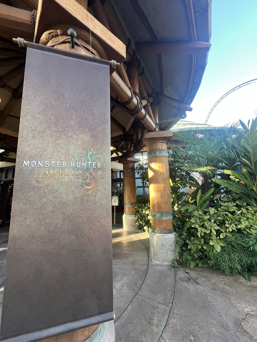 kohimangetsupon's tweet image. 楽しかったです😊
#USJ #USJファン
#USJモンハン