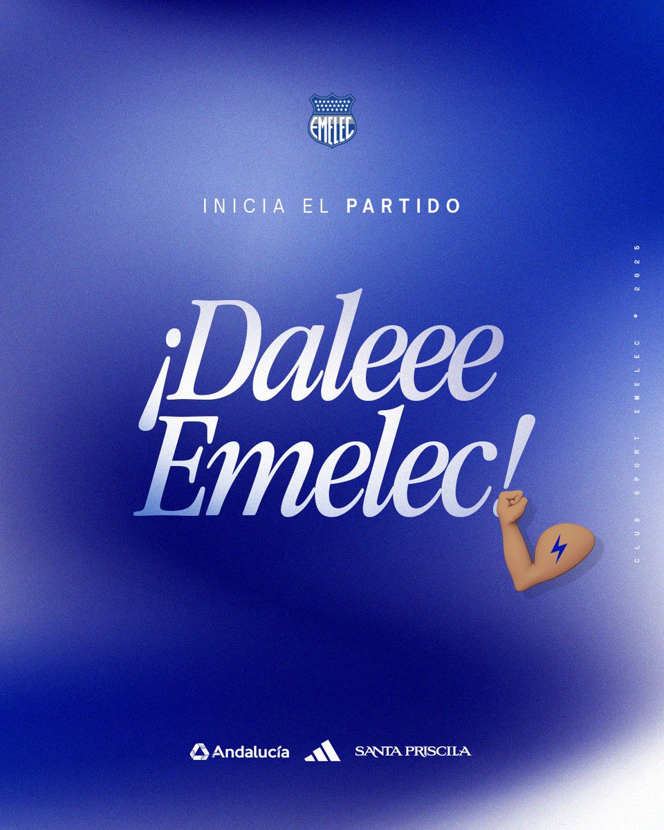 CSEmelec's tweet image. ¡EMPIEZA EL JUEGO! 🔛🟢

¡ 𝑽𝑨𝑴𝑶𝑺 𝑩𝑶𝑴𝑩𝑰𝑳𝑳𝑶, 𝑪𝑶𝑵 𝑻𝑶𝑫𝑶 𝑬𝑳 𝑪𝑶𝑹𝑨𝒁𝑶𝑵 ! 🫶🏼

#DSCvsCSE

#DaleEmelec 🔵⚡️ #LigaEcuabet