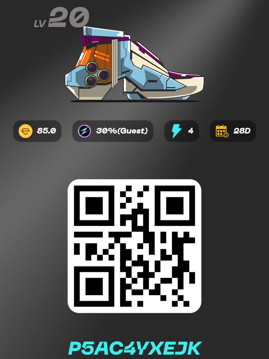 Nori6838's tweet photo. ゲスト募集、早い者勝ちです！

Trainer  Lv.20
4energy
4weeks
30%
#STEPNGO
#ゲスト募集

P5AC4YXEJK

継続希望する方はDMください。 https://t.co/e7L5Jn0d8T