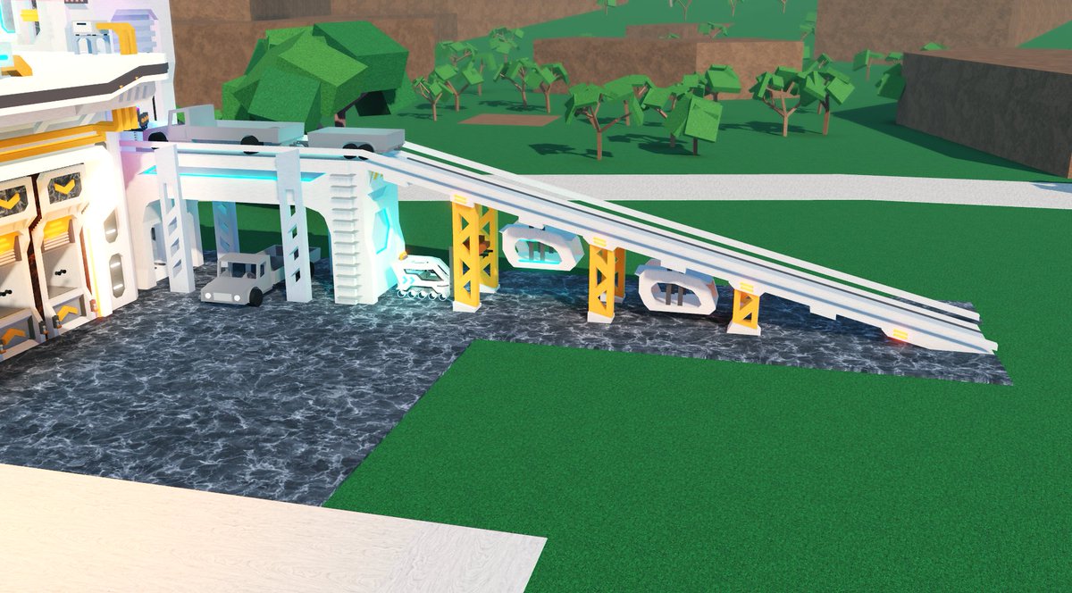 Cyberpunk Auto Unloader in Lumber Tycoon 2 (From the Aptyn Cyber Series)