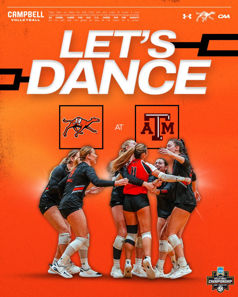 𝐋𝐄𝐓'𝐒 𝐃𝐀𝐍𝐂𝐄!

We're heading to College Station, Texas to start our journey in the NCAA Tournament!

#RollHumps🐪🏐