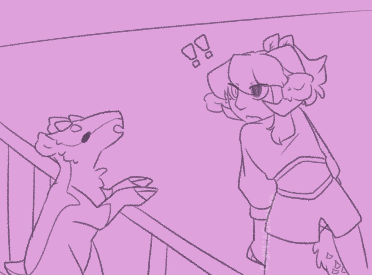 CreatureCryptid's tweet image. A doodle I did of my DnD character Ini, he's never seen a normal goat until today's session lol