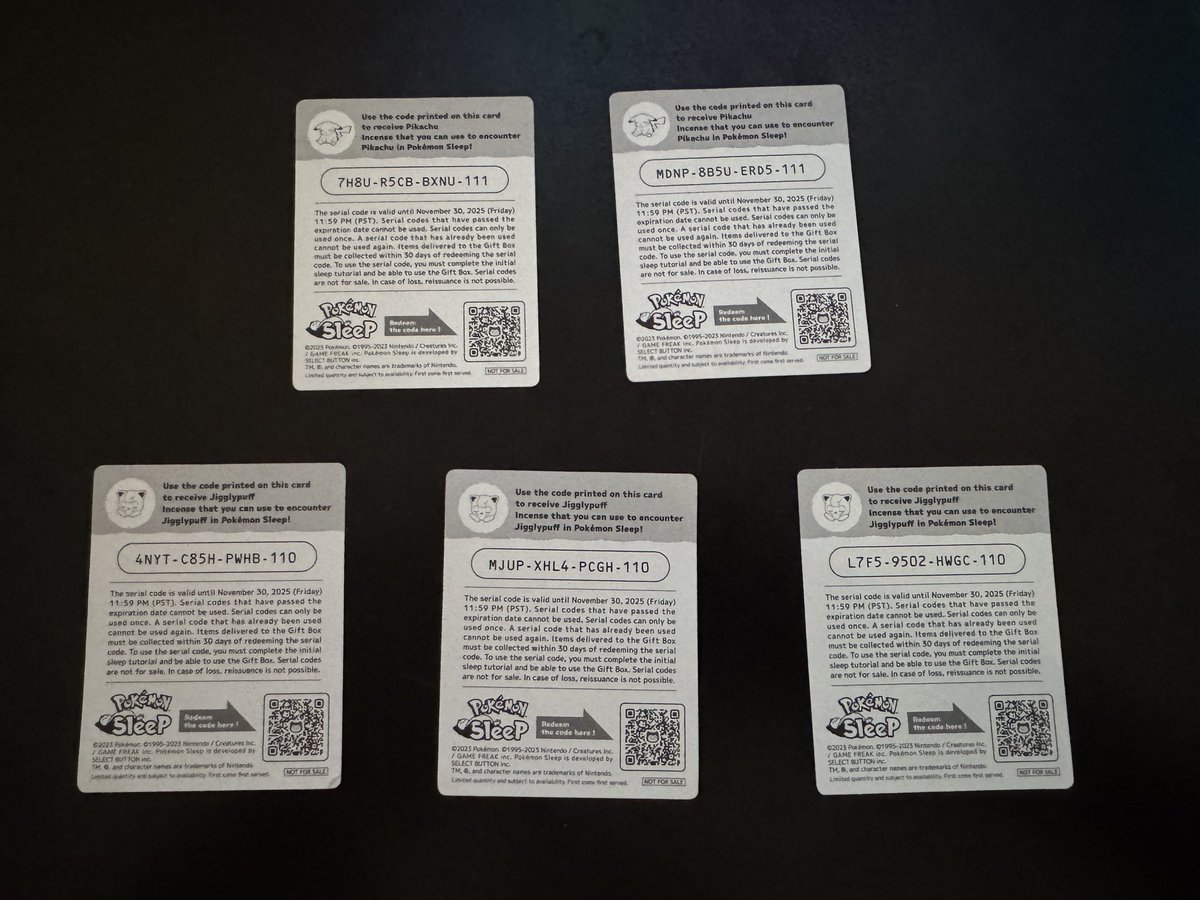 itjoeb's tweet photo. Pokemon sleep incense codes I got at worlds that expire tonight lmao

One of each incense can be redeemed per account

Go crazy https://t.co/UwG8WL7HxE