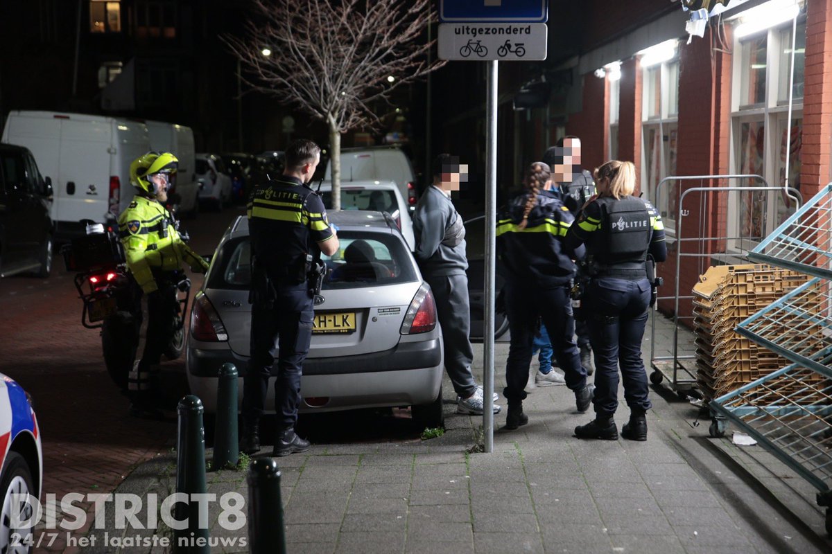 Mogelijk wapen op Viljoenstraat in Den Haag