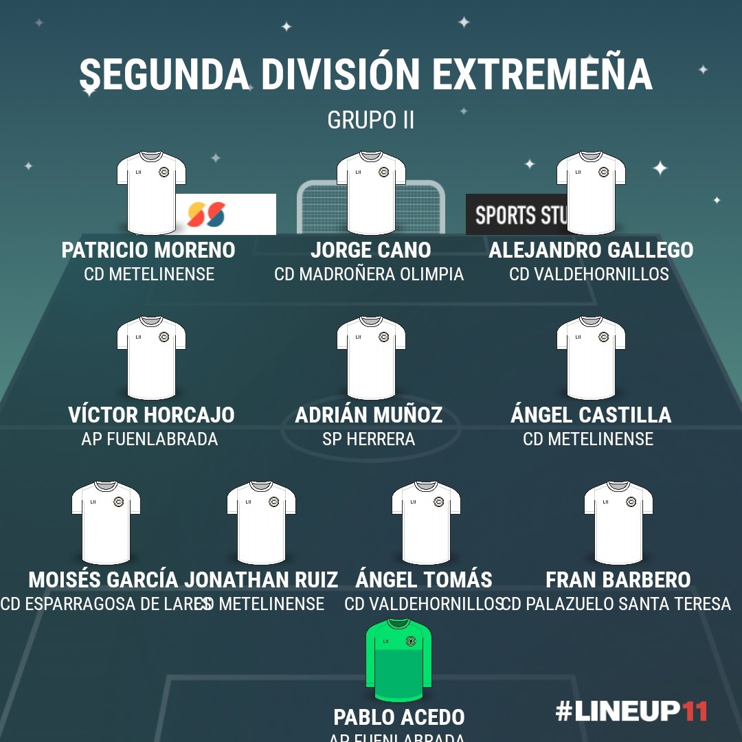 ▶️ Segunda División Extremeña 

⚽ Once Ideal Grupo II Jornada 10 

<a href="/CDValdehornillo/">C.D.Valdehornillos</a>