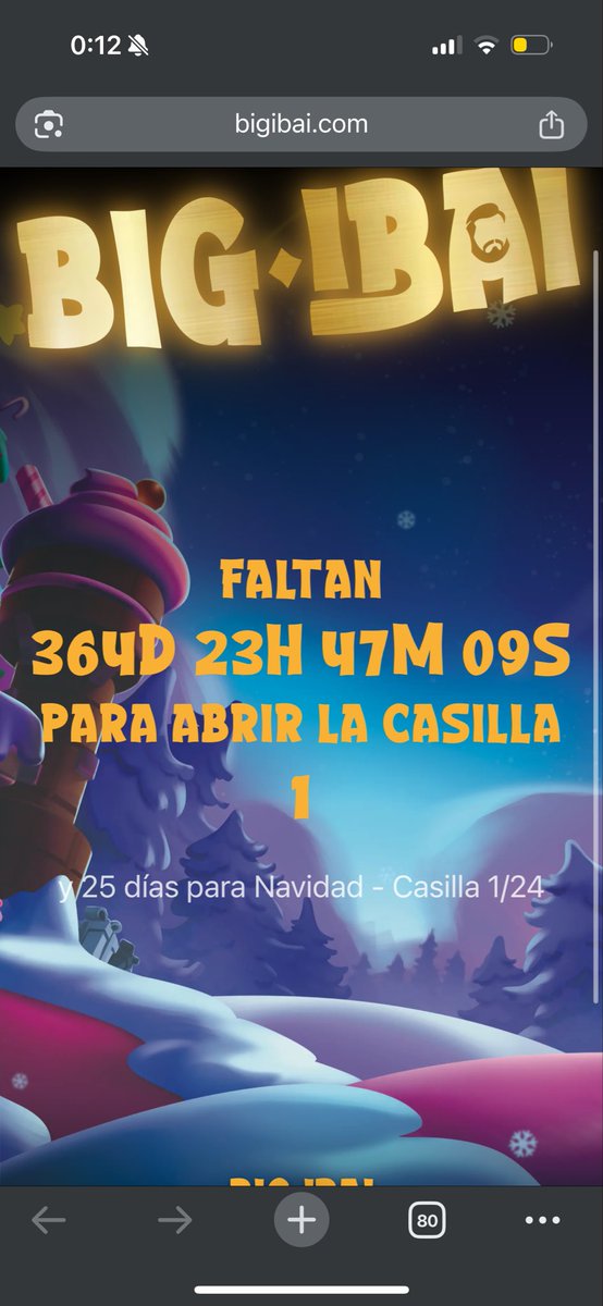 bedemar27's tweet photo. @INF0IBAI Holaaa, no va la web. https://t.co/S5ECz3FbgT