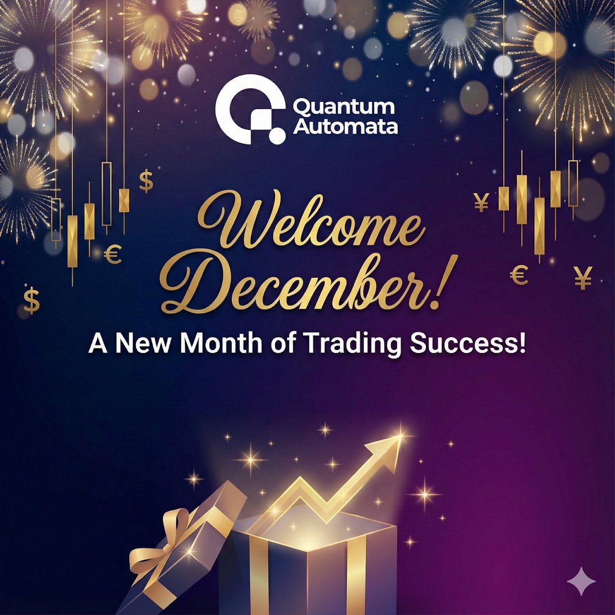 Welcome December! 🥂

The grand finale of the trading year is here. It’s a fresh opportunity to refine your strategies, hit those remaining goals, and finish 2025 strong.

Let's make this month one of discipline, growth, and exceptional results. 📈✨
#trading