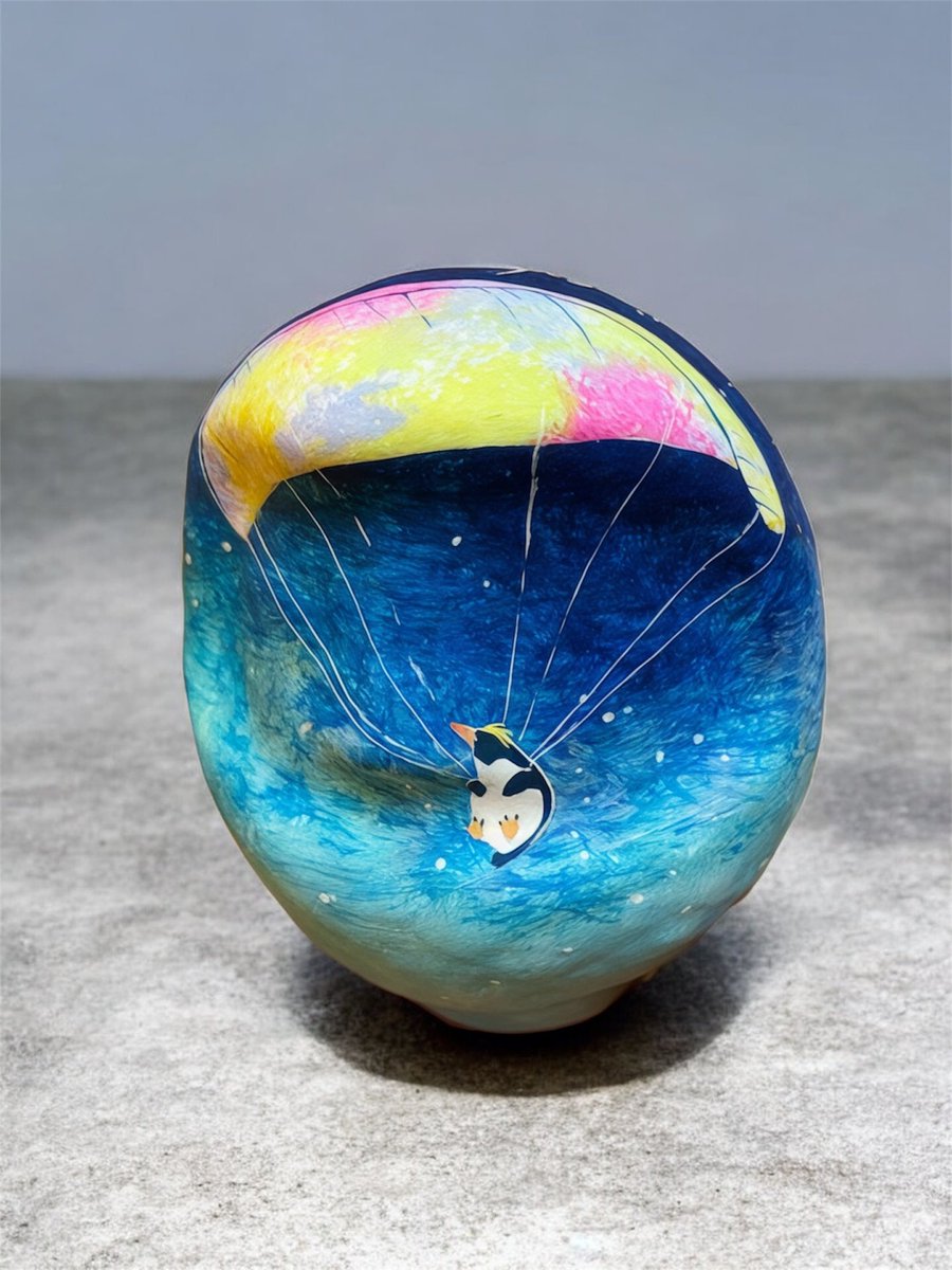 おはきんぎょε( ε•o•)э🫧

パラシュートで空を飛ぶマカロニペンギン
のだるまさん「『 You can fly  』
展示します🐧

【 ペンギンアート展ファイナル  】
●2025/12/3(水)〜7(日) 
●東京芸術劇場 ギャラリー2
geigeki.jp/performance/20…

主催 ペンギンアート展実行委員会
penguin-art.com