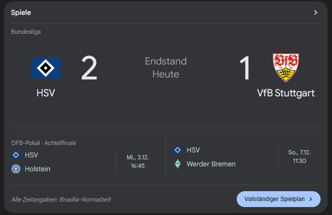LETS GOOOOOO

#HSV #HSVVfB #nurderHSV