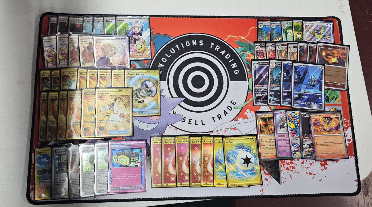 Won a challenge at the Game Closet. 4-0 with old faithful zard. +7 CP (302 CP overall).  

R1, bye
R2, Dengo Rocks
R3, Meganium Oggerpon Toedscruel 
R4, Crustle Oggerpon Venusaur

LET'S GO #TeamEvolutions <a href="/Evolutions2020/">Evolutions Trading</a>