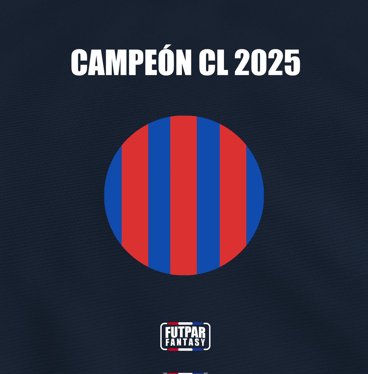 Felicidades a todo el pueblo Azulgrana! 🔴🔵

#FutParFantasy