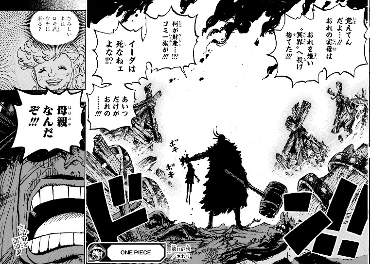 ワンピース、ロキラップ
⭐︎明かす胸中