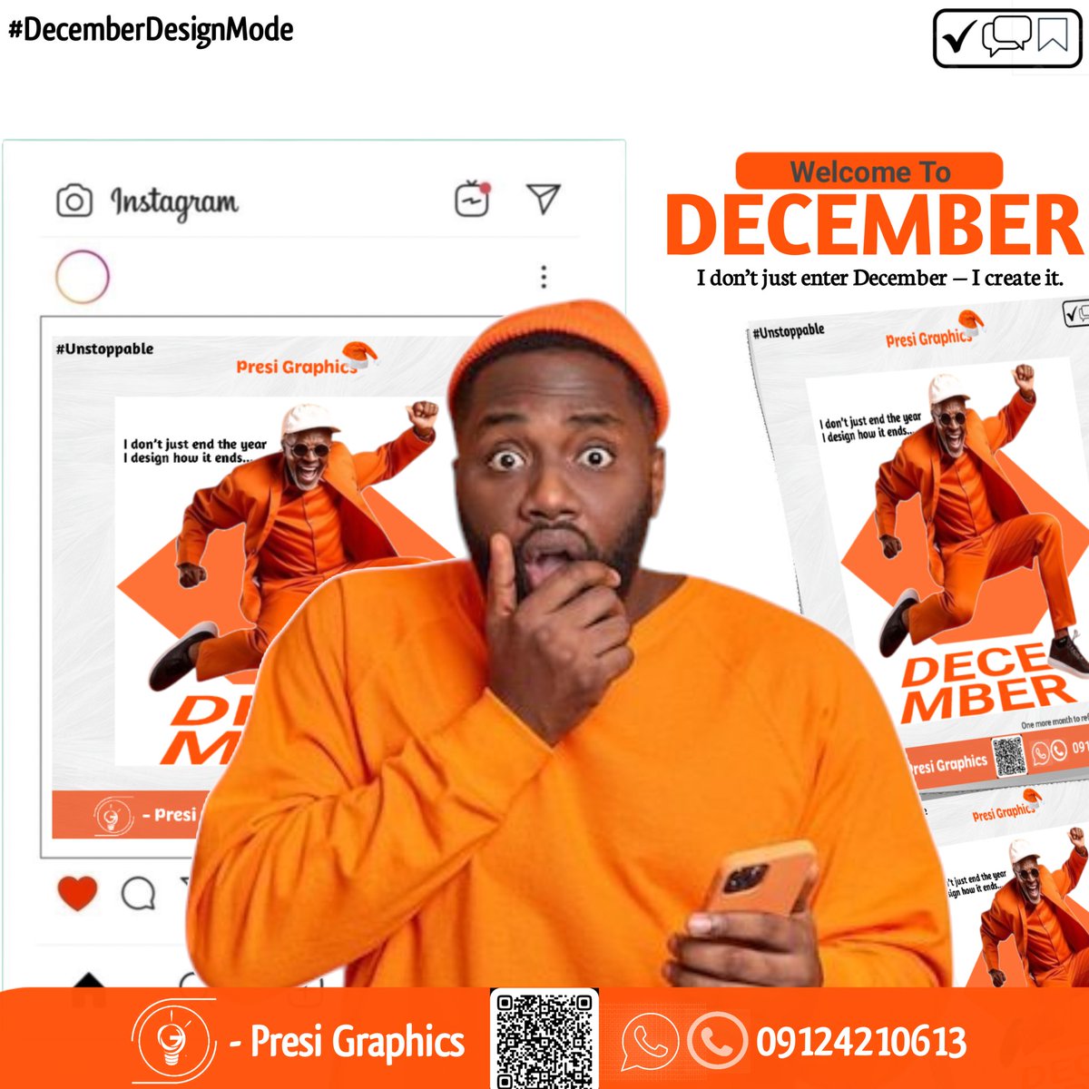 Presi_Dsng's tweet photo. No coasting — we create, we improve, we finish louder than we started. 🚀🔥
December is the climax. 🏁
Happy New month 💯💚
#DecemberGoals #ElevateYourCraft #DesignMindset https://t.co/SiQQHvVjGS