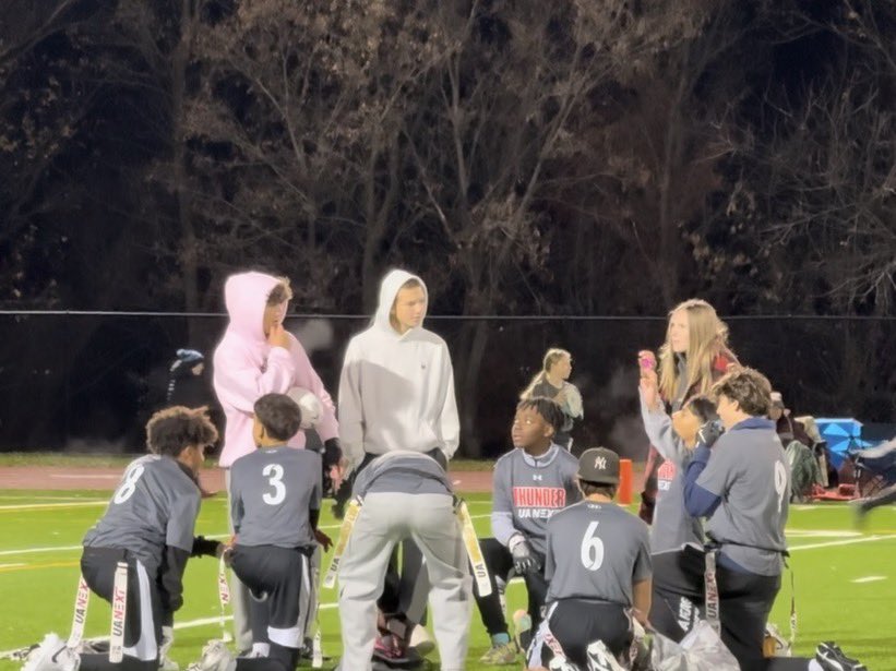 colevdh24's tweet photo. From Player to Coach👊 My football journey is not just about playing the game, it’s about leadership, growth, and pushing others to be better everyday. Championship won—off to provincials! 🏆🔥  #Teamwork #FlagFootball #Champions #Coaching #Leadership #Mentor #FootballLeader #NextLevel #FootballRecruit #CollegeRecruit