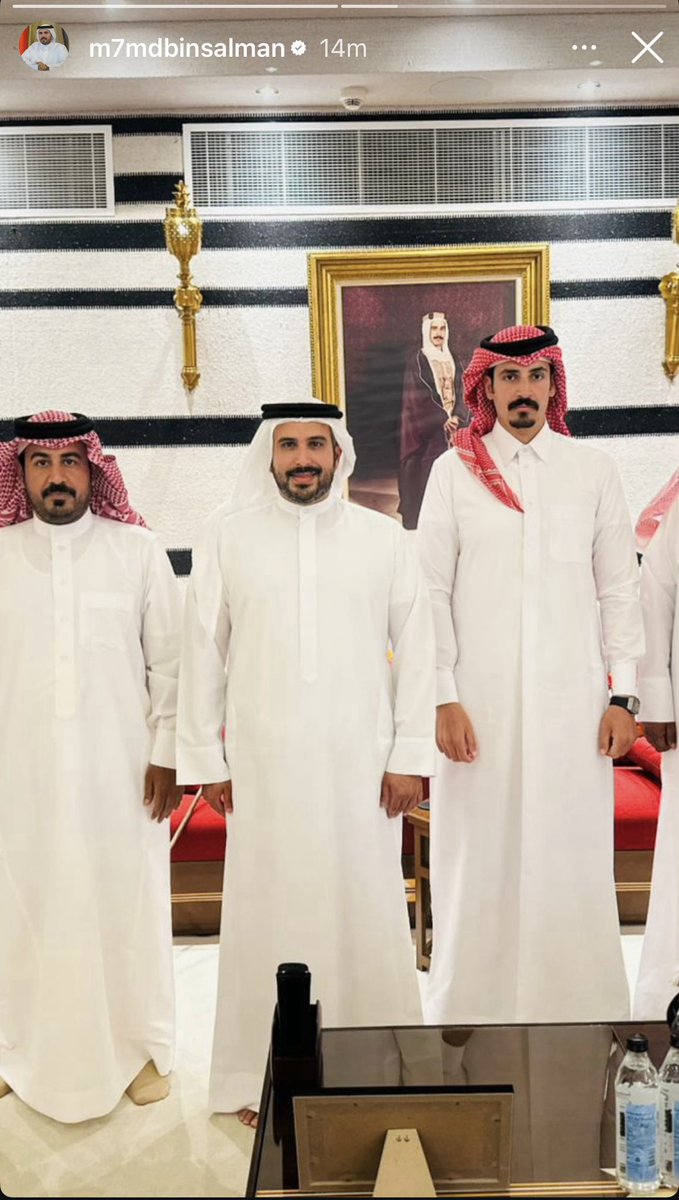 بمعية الشيخ وايل متعب محروت الهذال
 تشرفنا بزيارة الشيخ محمد بن سلمان بن حمد ال خليفة في مملكة البحرين .. شكراً لكرم الضيافة وحسن الاستقبال .