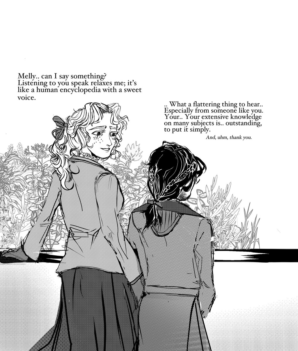 ruins75's tweet image. Alimelly / conversing in the garden