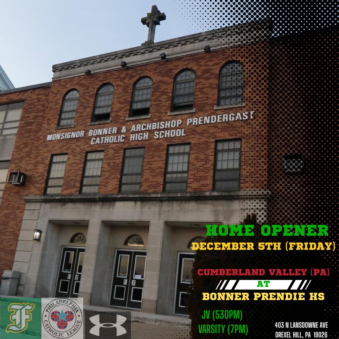 🏀 Home Opener 🚨

📅: December 5th (Friday)
🔰 🆚 <a href="/cvboyshoops/">CV Boys Basketball 🦅</a> 
⏰:  JV (5:30 PM) Varsity (7:00 PM)
📍:  BonnerPrendie HS
🎟️: gofan.co/event/5382928?…
📺: Hudl Fan Link coming soon