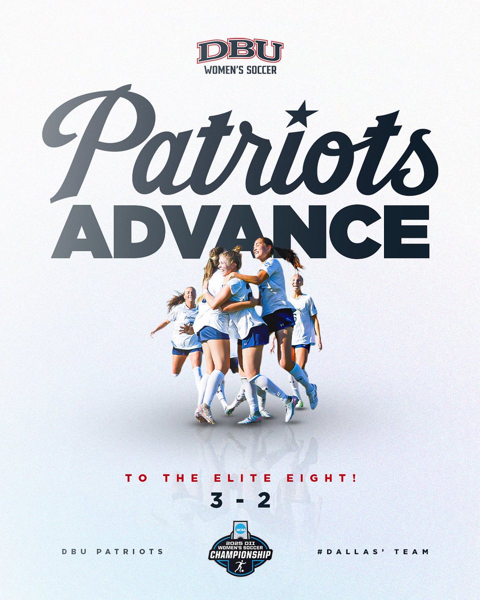 DBUWomensSoccer's tweet image. We are headed to the Elite Eight!! 👏🏼🔥