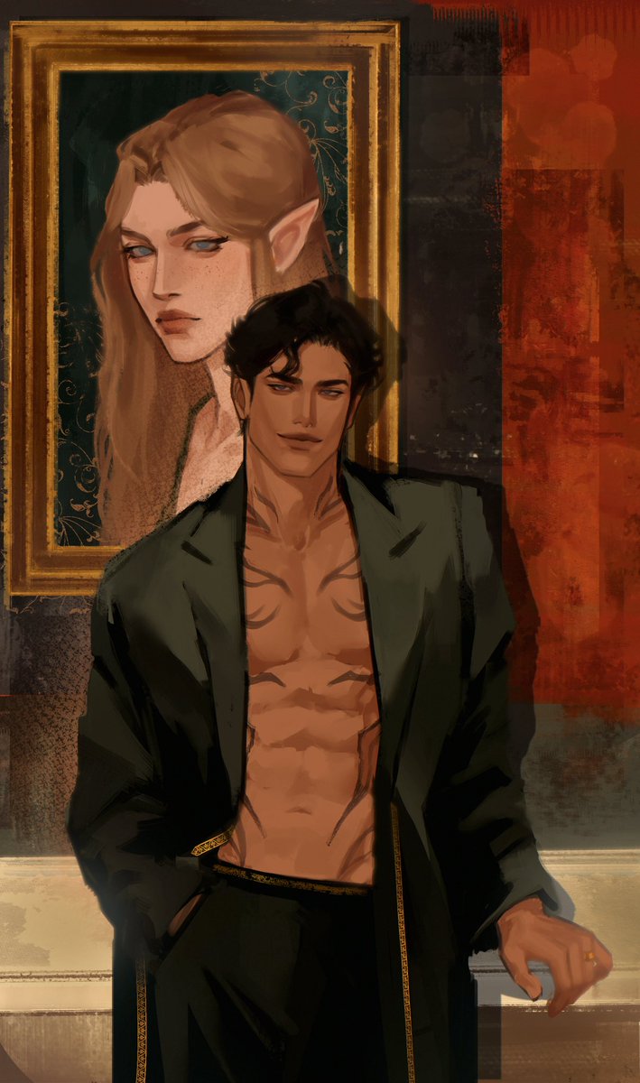 Tata31997's tweet image. Tudo da Feyre, nada nosso 

🎨bokettox_x 
Arte comissionada por mim