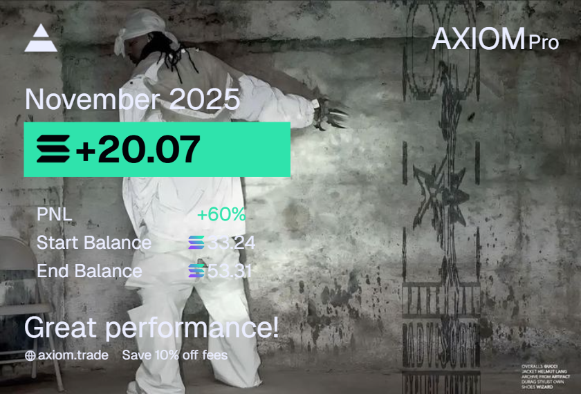 I was basically in the red all month and stuck in the same loosing cycle, came back a bit in the end. It was the hardest and most mentally challenging experience for me. But it was also the one i learned the most from.

This month i made sure that no one can break me. Looking