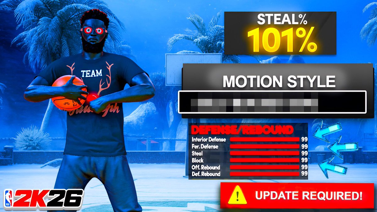 ZayDPOY's tweet photo. THE BEST *UPDATED* MOTION STYLE IN NBA 2K26 - IF YOU DONT KNOW .. NOW YOU KNOW🔥. #NBA2K26 #2Kcommunity 

Link Below ⬇️.. (4K Quality🎥)

https://t.co/9lxUGrsHlr https://t.co/aboSFnfwnu