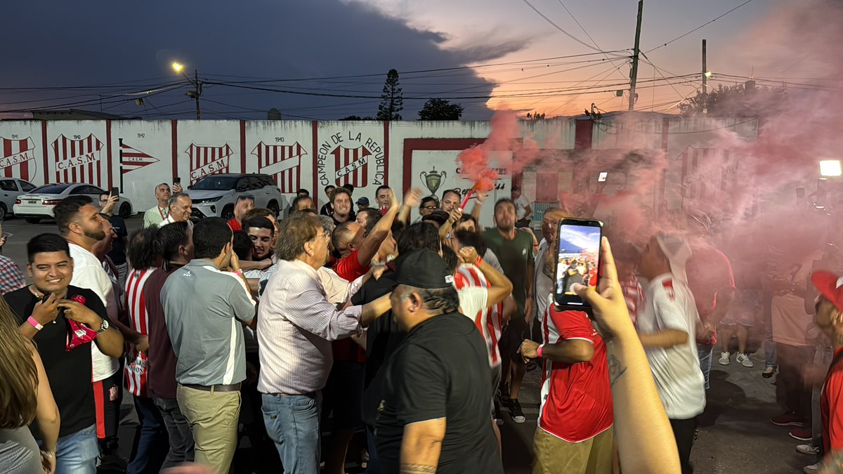 #SanMartínTuc| Ya hay festejos de “Unidad Roja y Blanca”, la lista de Oscar Mirkin.