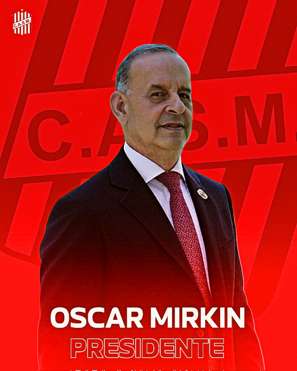#SanMartínTuc | #EleccionesCASM

🗳️ Si bien restan un par de mesas por escrutarse, la tendencia señala que Oscar Mirkin arrasó en la elección y será el nuevo Presidente.