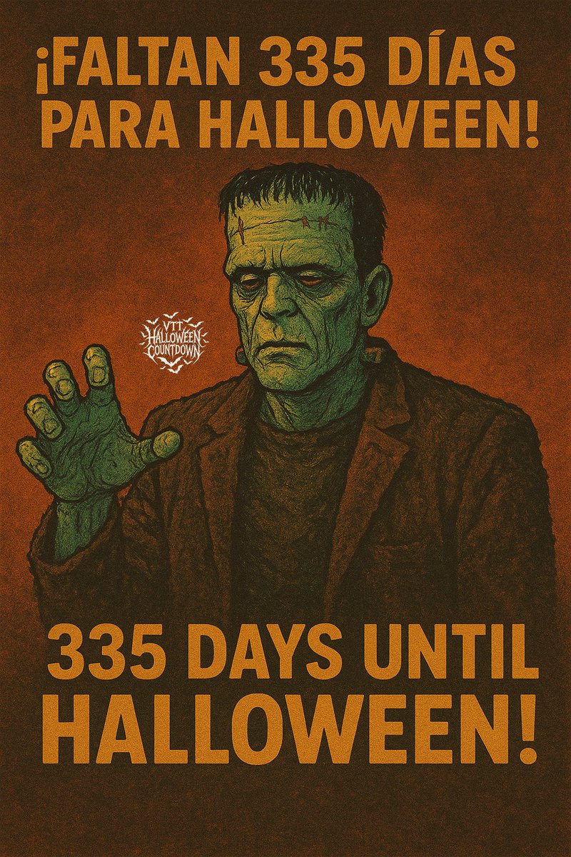 VTTHalloween's tweet image. 🎃🇲🇽 ¡Faltan 335 días para Halloween!
🎃🇺🇸 335 days until Halloween!

#DailySpook #SpookyVibes #SpookySeason #HalloweenCountdown #Halloween2026