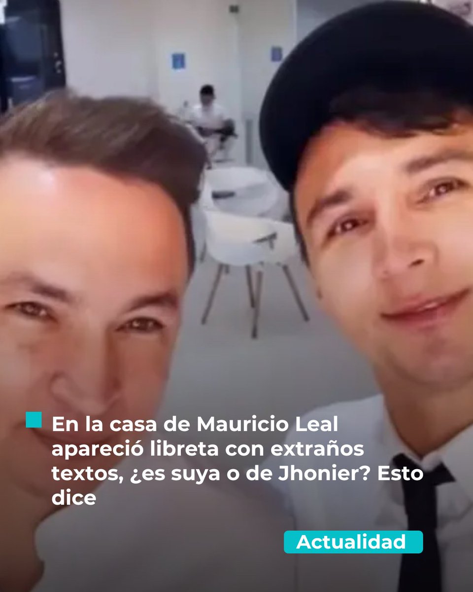 CaracolTV's tweet photo. Una libreta apareció en la casa de #MauricioLeal… y sus extraños textos abren nuevas dudas. https://t.co/V9VwKSnvJy
¿Pertenecen a él o a #Jhonier? Los expertos analizan y Carlos Andrés revela si quiere reencontrarse con su hermano. https://t.co/uFJL2I7zQC