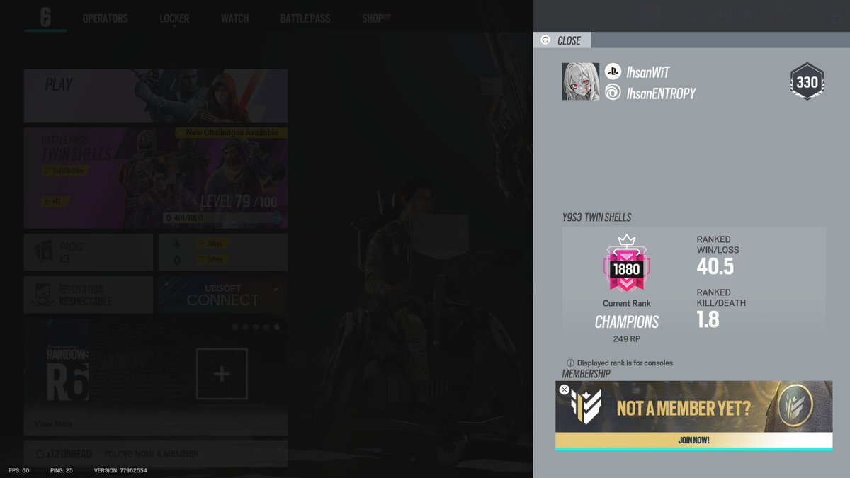 💨Operation Tenfold Pursuit💨

🌺Boost to every Rank 🌺

🎮 PlayStation and Xbox 🎮 
 
✅Cheap and Reliable ✅

⚡️ 1-4 Days Finish⚡️

🏆Boosted over 100+ Accs In The Past🏆

DM ME 

💰 Not only Paypal 💰

 RT and Vouchers=🍆🍆🍆🍆🍆