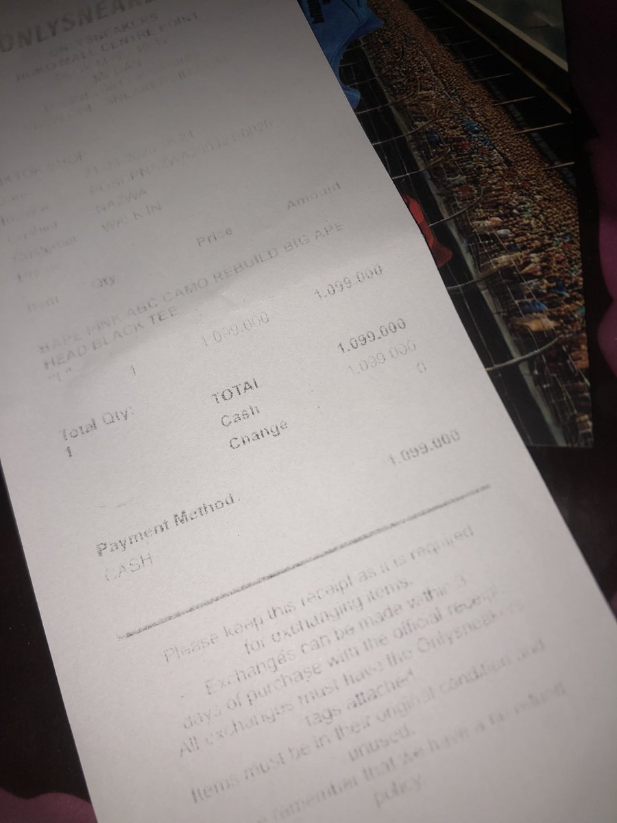 Dikasih baju masih ada struknya 
Segitu buat beli seblak dapet banyak kali🫵🏻😌