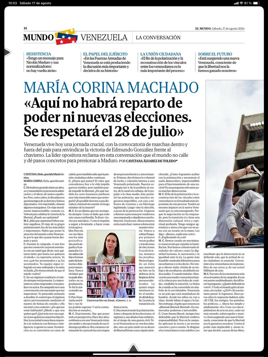Cayetana Álvarez de Toledo tweet media