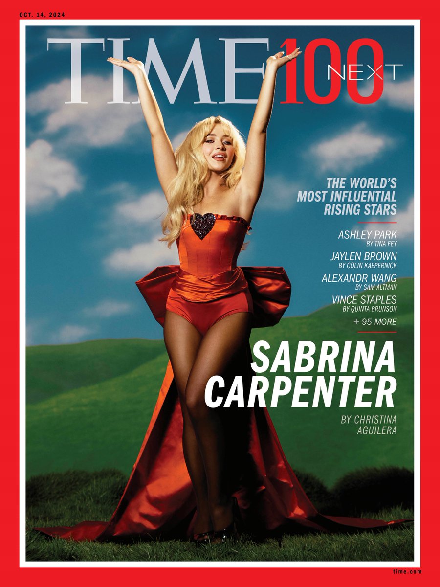 4K | Sabrina Carpenter for the TIME100 Next cover