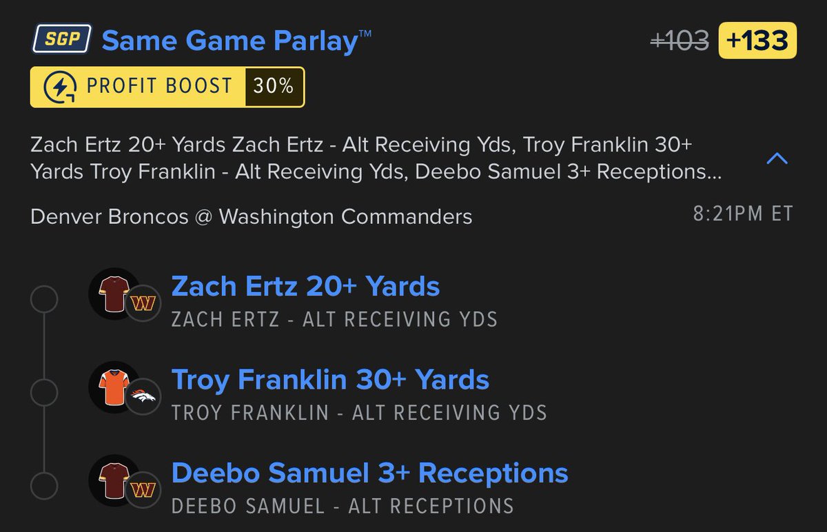 👨🏼‍🍳 Chef’s Choice for SNF 🏈:

🔗: account.sportsbook.fanduel.com/sportsbook/add…