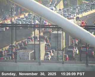 KCBSAMFMTraffic's tweet image. #KCBStraffic UPDATE on #Interstate80 in both directions from Gilman Street in #Berkeley: A motorcycle accident has all lanes blocked at Gilman on the eastbound side. On the westbound sound only the right lane is getting by. 

Image via #Caltrans