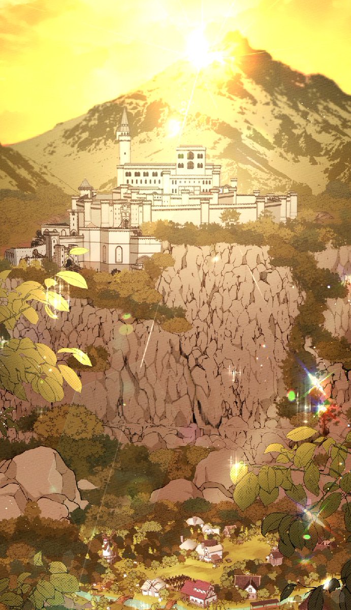 khwaysh's tweet image. The vibrant panels of Riftan’s heroic moments left me in awe. The picturesque landscape of Anatol beamed pride in me. I felt the very same pride Riftan showcased in CH 7. On the other hand, Duke Croyso’s scenes made me want to hire an assassin.

#UOT #UndertheOakTree #Sponsored