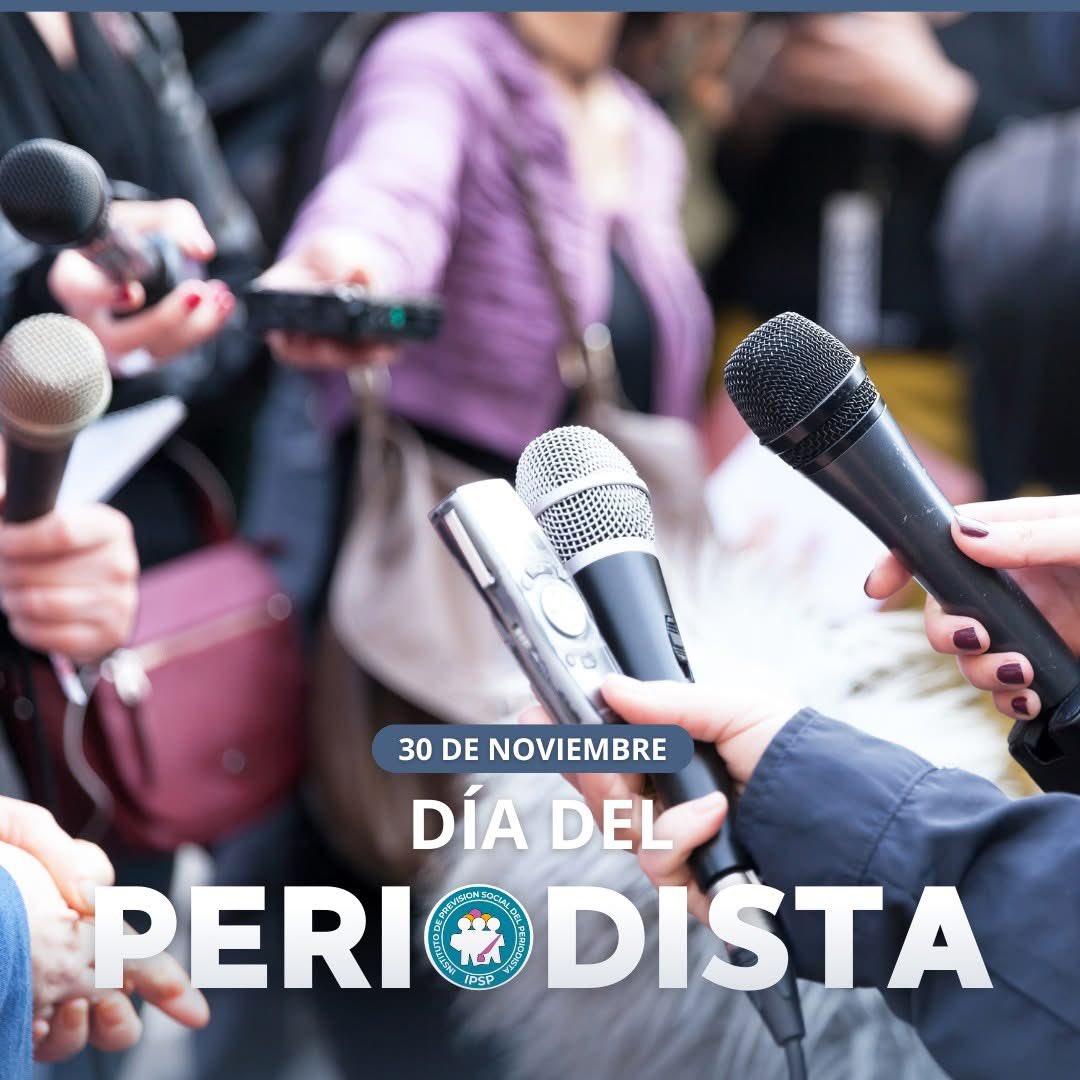 🖋️ En el IPSP reconocemos la labor esencial del periodismo. Hoy destacamos el compromiso, la ética y la responsabilidad con la que los periodistas informan, investigan y acompañan a la ciudadanía en la construcción de una sociedad mejor.

#DíaDelPeriodista #IPSP