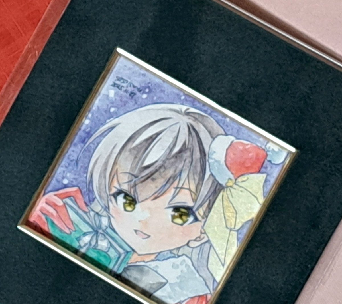 今年のクリスマス作品現在通販にてお迎えいただけるのはマット付きの