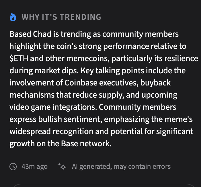 lowcode_life's tweet image. Based $CHAD on Based @CryptotwitsHQ 

stocktwits.com/coins/based-ch…