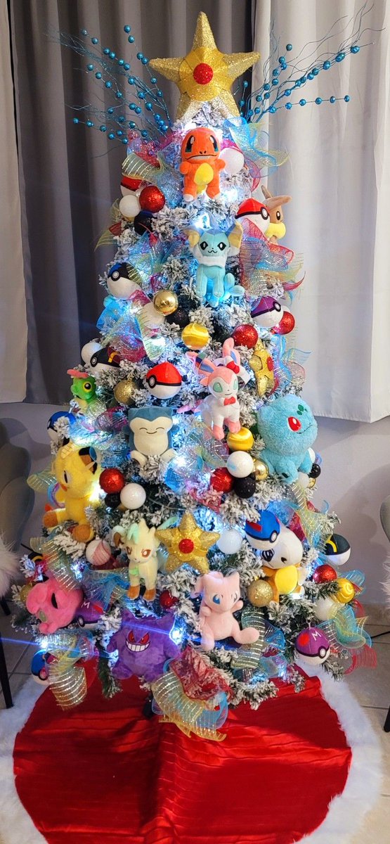 PokeDailyPost's tweet image. The perfect Christmas tree doesn&apos;t exi-