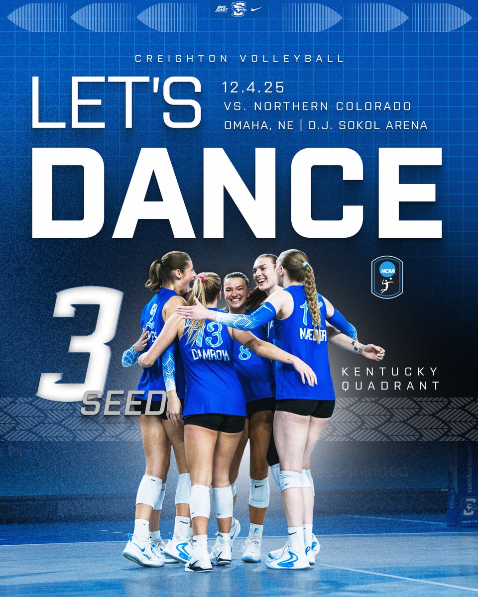 LET'S DANCE. 

📰: gocreighton.com/news/2025/11/3…

#GoJays