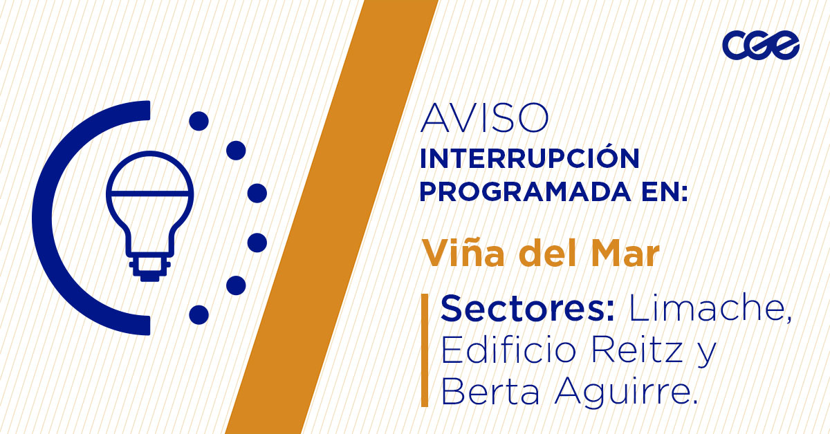 CGE_Clientes's tweet image. Para mejorar la calidad del suministro de nuestros clientes de #ViñadelMar, este martes, entre 06:30 y 07:30 horas, se realizará una #InterrupciónProgramada (sectores en la imagen 👇) debido a trabajos de mejoras. Recuerda desconectar tus artefactos 🔌