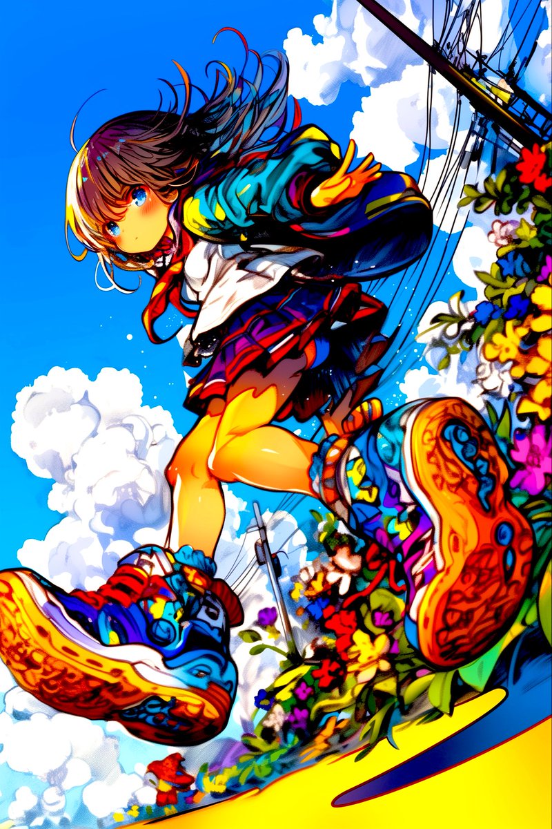 おはよーございます☀️
今週もよろしくお願いしまーす‼️
#AIart