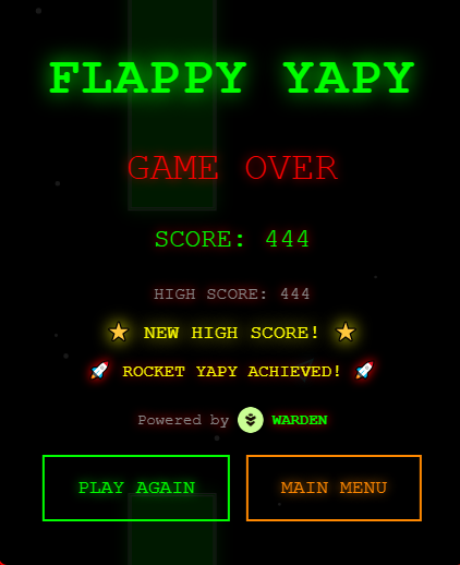 KilonPalai's tweet photo. New Flappy Yapy record

When Im not using agents, I'm crushing mini-games @wardenprotocol

What's your high score? https://t.co/p3UzQMSxja