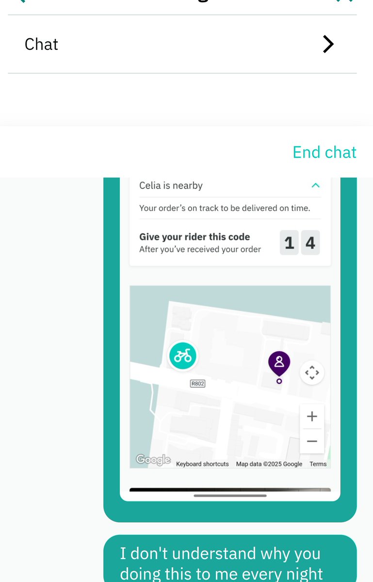 7ninou's tweet photo. @DeliverooHelp @Deliveroo Another night another scam @Deliveroo  @Deliverohedesck  @Deliveroo https://t.co/inkiIx0uWe