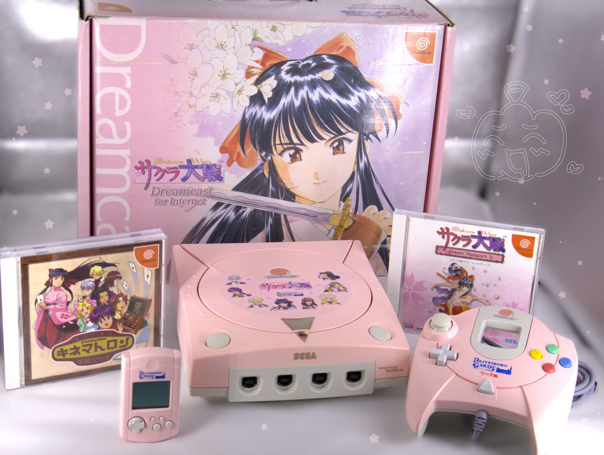 dreamcast get!! 🌸 i'm so happy i brought her home she was