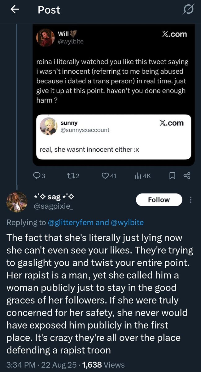 MistyBundle's tweet photo. @RazzleDazzle237 @AcePandit @sativafoxpuppy @polypocketknife personally, I've been back and forth, but her being a terf and pretending not to be one seems like a substantial red flag to me https://t.co/r0OiuSveSD