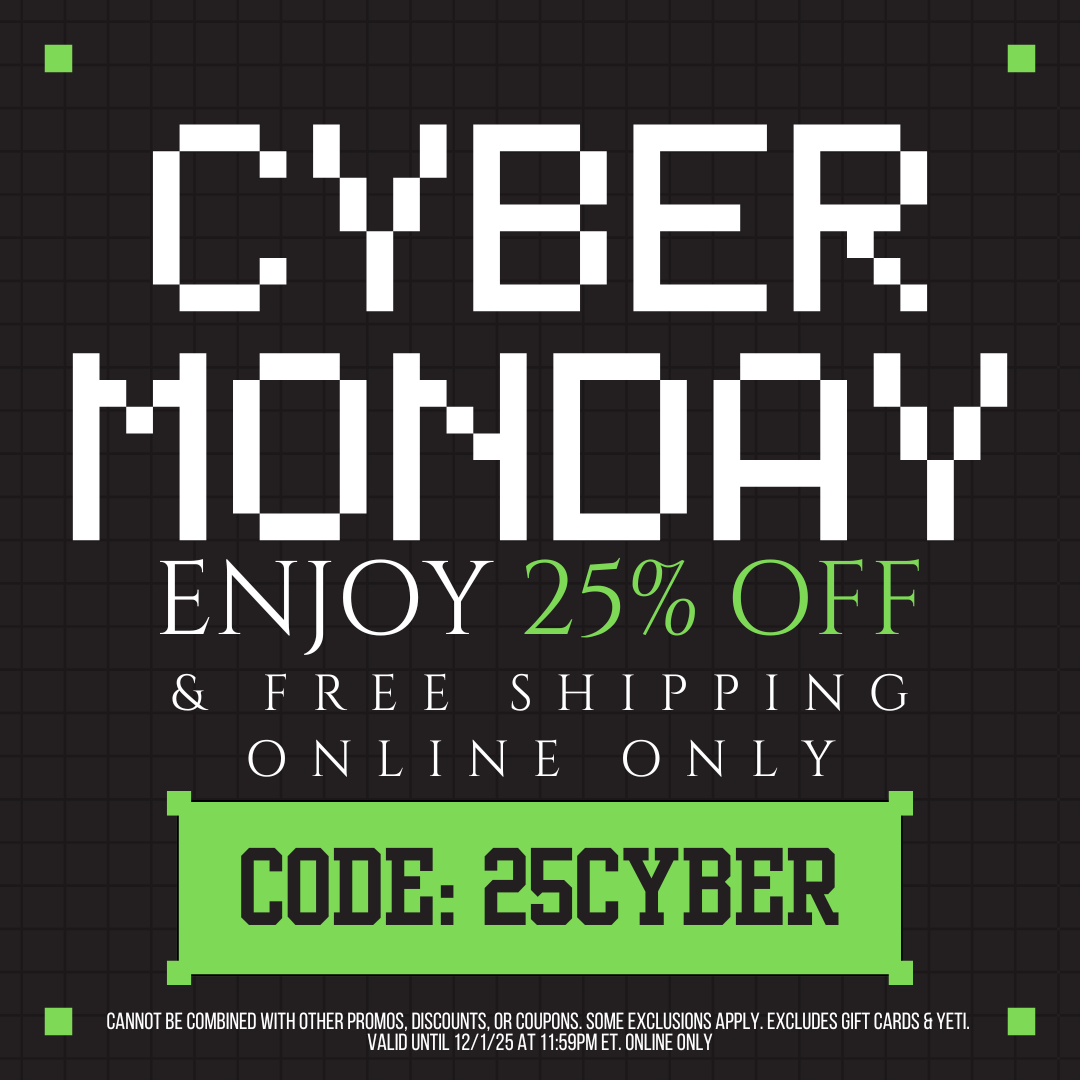 Cyber Monday starts NOW! 💻🎉 Enjoy 25% off your online purchase AND free shipping! 
alumnihall.com