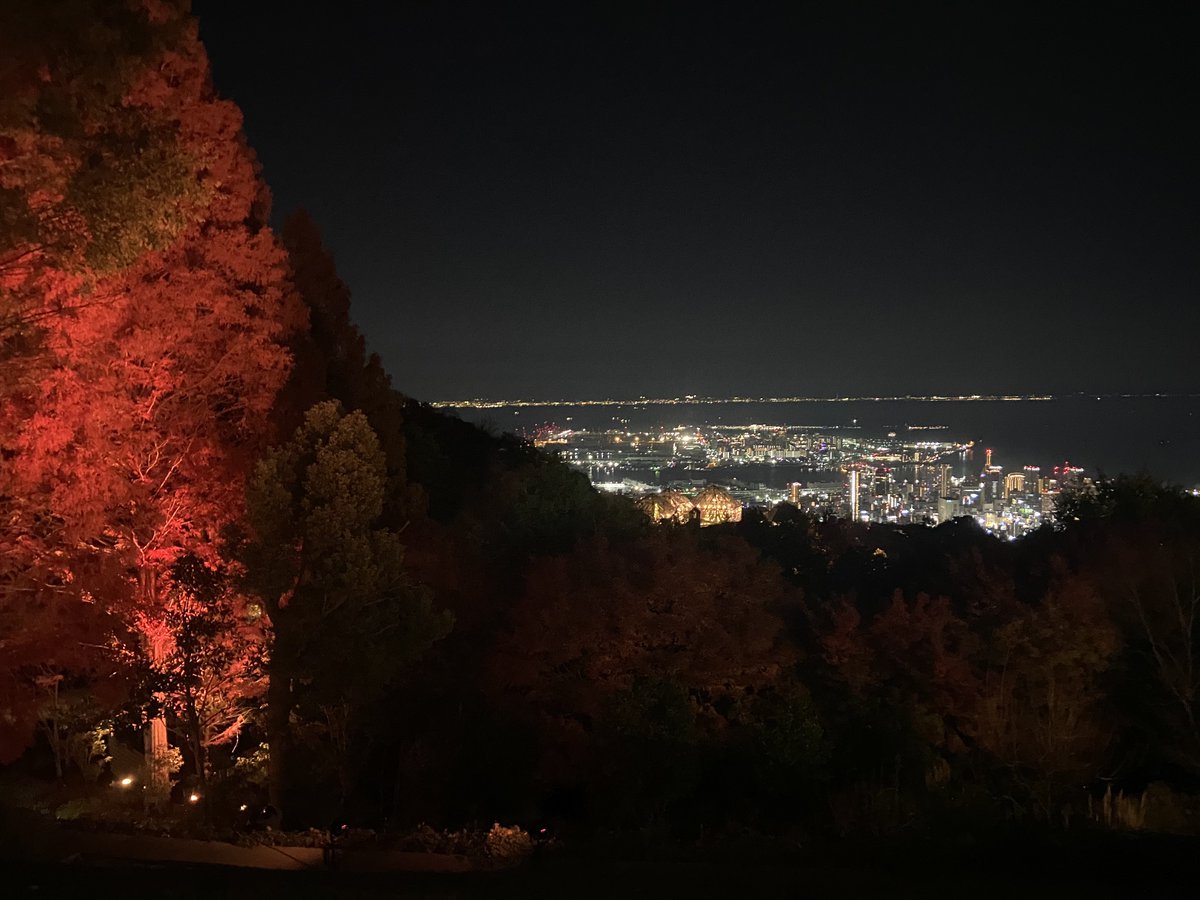 nir_m_nir's tweet image. 神戸の夜景っていいよね🌃海があるからかな。