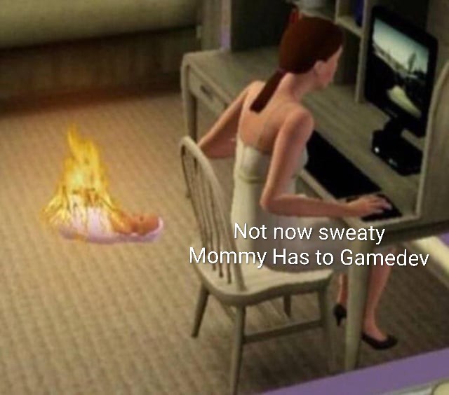 SkunkDev's tweet image. Just saw someone post in a gamedev group
&quot;Will having kids ruin my gamedev career?&quot;

If you&apos;re the type of person to worry about kids ruining your gamedev career... 

You probably shouldn&apos;t have kids...
#gamedev #indiedev #gamedevelopment